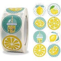 Amazon.co.jp: テイスティシール レモン (100枚) : 文房具・オフィス用品