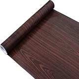 貼ってオシャレ PVC 粘着 壁紙 シート 2color 45cm×10M インテリア DIY TOKYO GOODS MARKET (ブラウン)