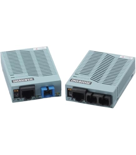 Amazon | 大電 10/100BASE-TX/FXメディアコンバータ DN5800WSG3E