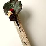 花瓶 一輪挿し おしゃれ 花器 和風 信楽焼 和陶器ベース 九 [soh2422]
