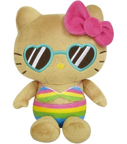 Amazon.co.jp: ハローキティ日焼けシリーズお座りぬいぐるみ