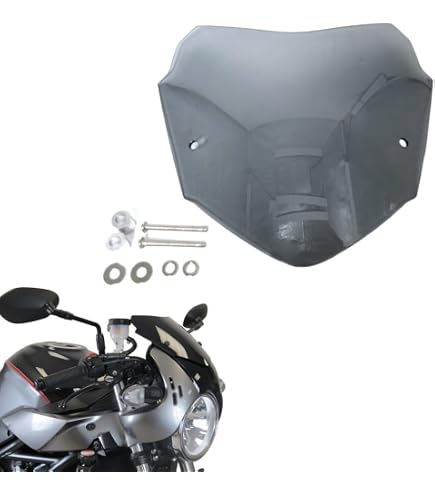 Amazon | For SV650X SV650 X 2017-2025 オートバイのフロントガラス