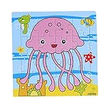 2かわいいクラゲ子供パズル赤ちゃんの早期教育のセット