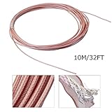 Beho-10m RG178 RF同軸ケーブルコネクタ50ohm M17 / 93-RG178同軸ピグテール32フィート