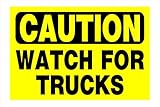 Hillman Caution Sign、8 x 12インチ、1-sign マルチカラー
