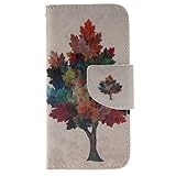 iPhone 5 / iPhone 5s 手帳型 ケース カバー Zeebox [生涯補償付き] 高品質 落下防止 保護カバー カード収納 スタンド機能 マグネット式 Apple iPhone5 / 