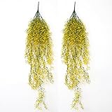 yiliyajia 43インチ14 Branchs人工植物フェイクHanging Vine Plant forホームガーデン壁装飾文字列& # xff08 ; noバスケット& # xff09 ; イ