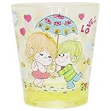 ティーズファクトリー 水森亜土  カラークリスタルカップ あいあい傘 アクリルカップ MA-5526201 AG 072392