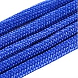 紗や工房 パラコード ハンドメイド用 カラーコード 太さ 4mm 長さ 2m 単色 ロイヤルブルー ハンドメイド アクセサリーパーツ
