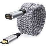 CLEEFUN USB C 延長ケーブル 3m USB 3.1 Gen2(最大5Gbps) Type-C 延長 長い