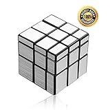 ミラーキューブ ミラーブロックス スピードキューブ 不規則な3x3x3 57mmシルバー (?)