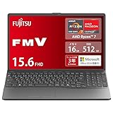 【公式】 富士通 ノートパソコン FMV LIFEBOOK WAA/J2 (MS Office 2024/Win 11/15.6型/AMD 