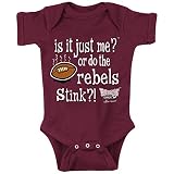 ミシシッピ州ブルドッグファン。Is It Just Me ?Onesie ( nb-18 m ) &幼児用Tシャツ( 2t - 4t )
