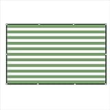 Stripes 6 Pin Canva Sun Mesh Sunblockネットクロス、強化テープ付 (サイズ さいず : 3 * 4m)