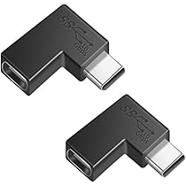 Type C 変換 アダプター 左右 90° L字 USB Cオス対メス Amazon.co.jp: 90° L字 USB c コネクター Type-Cオス toメス アダプタ