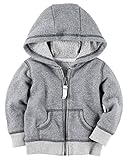 カーターズ Carter's フレンチテリー綿 フード付き パーカー French Terry Zip-Front Hoodie NB (50-55cm) [並行輸入品]