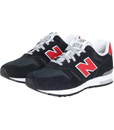 Amazon.co.jp: new balance(ニューバランス) 565 BLACK/RED 25.0CM 