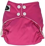 Imagine Baby Products Stay Dry All-In-One Snap Diaper, Raspberry by Imagine Baby Products