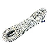 青ステッチ ナイロンロープ　太さ:10mm　10M巻