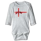 NINKI ベビー服 クリスマスプレゼント おすすめ 長袖 ロンパース 6ヶ月~24ヶ月 100%コットン 出産祝い Size 24 Months グレー