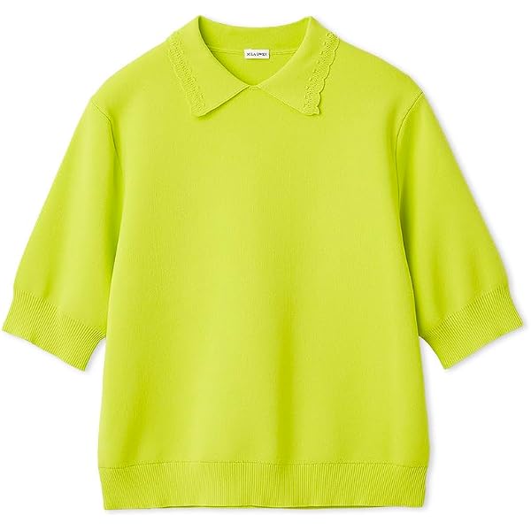 Amazon.co.jp: [ミラオーウェン] ボートネック短丈パネルボーダー