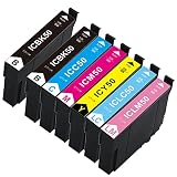 エプソンIC50インク IC6CL50互換インク (2BK/C/M/Y/LC/LM) 増量 7個セット エプソン IC50互換インクカートリッジ 残量表示機能付 ICチップ付け 対応機種：EP-301 EP-302 EP-702A EP-703A EP-704A EP-705A EP-774A EP-801A EP-802A EP-803A EP-803AW EP-804A等