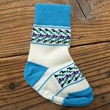 akala ono (アカラオノ) チロルガラ ソックス 靴下 (10-12) XS 10-12cm,14BL