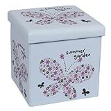 ボックススツール 折りたためる 収納ボックス スツール No.57 合成皮革