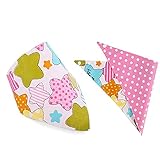 GOGO Double Layers Bib With Snap Closure, Reversible, One Piece-PATTERN16