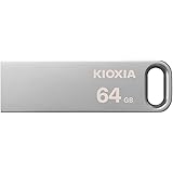 USBフラッシュメモリ 64GB USB 3.2 Gen 1 KIOXIA（旧東芝メモリー）TransMemory U366 薄型 スタイリッシュ メタリックボディ [並行輸入品]