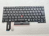 （修理交換用） 適用す る Lenovo ThinkPad T490S T495S 20NX0001JP T480s 20L6 20L8 Yoga L390、 Yoga L380 日本語キーボード 枠なし 黒