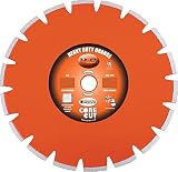Diamond Products Core Cut Diamond Product 11200 Heavy Duty Orange Segmented Dry Walk Behind Diamond 
