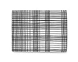 Organic Cotton Muslin Swaddle Blanket (Grid) by Modern Burlap