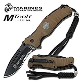 M1020 USMC(米国海兵隊) MTech(エムテック) フォールディングナイフ (BT)