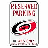 NHL Carolina Hurricanes 11-by-17インチロッカールームサイン