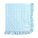 マイブランキー / Luxe Snail Stroller Blanket W/ Ruffle Satin Border ラックススネイル ベビー ギフト myblankee マイ ブランキー ブラン