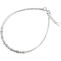 Amazon.co.jp: orris カレン シルバー アンクレット 925 カレン
