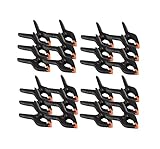 Set of 24 Pieces - 6" Nylon Plastic Spring Clamps [並行輸入品]