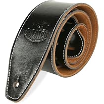 Amazon | [GIMI] 高級本革ギターストラップ 牛革 レザー 快適 耐久性