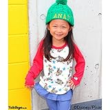 アナップキッズ＆ガール（ANAP KIDS&GIRL） ディズニーコレクション・ラグランロンT【レッド/80】