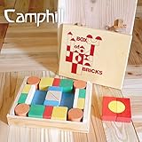 Camphill(キャンプヒル) ボットン村のつみ木 28ピース【CA21200】