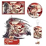 崩壊：スターレイル モーディス アクリルスタンド 缶バッジ 色紙 キーホルダー 4点セット 福袋 モーディス グッズ アクスタ ブローチ 飾り おしゃれ コレクション プレゼント [並行輸入品]