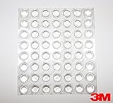 3 M sj5303クリアBumponブリスターパック( 56 BUMPONS )
