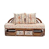 サンフラワーラタン 2人掛けカウチソファ CE745HRJ