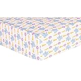 Trend Lab Dr. Seuss Horton Deluxe Flannel Fitted Crib Sheet