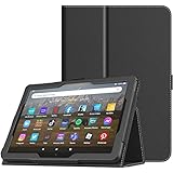 Fire HD 8 ケース 新型2024/2022/2020 第12世代/第10世代 TiMOVO Fire HD8 / HD 8 Plus ケース fire hd8用 カバー PUレザー スタンドケース オートスリープ 手帳型 マグネット内蔵 衝撃吸収 全面保護 ビジネスケース 保護カバー ファイヤー hd 8/hd 8 Plus カバー 軽量 ブラック
