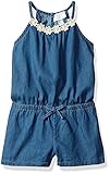 The Children's Place Baby Girls' Daisy Romper Chambray 3T [並行輸入品]
