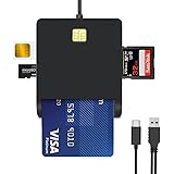 【2024新登場・一台で多機能】 カードリーダー マイナンバーカード対応 ICカードリーダー SDカードリーダー USB 接触型 ICカードリーダライタ 設置不要 マルチカードリーダー 自宅で確定申告 ic カードリーダ sd マイナンバーカードリー