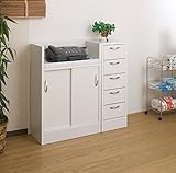 カウンター下収納引出し30幅高さ85 WH