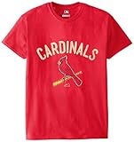MLBセントルイス・カージナルスメンズ58 W T、レッド、XL